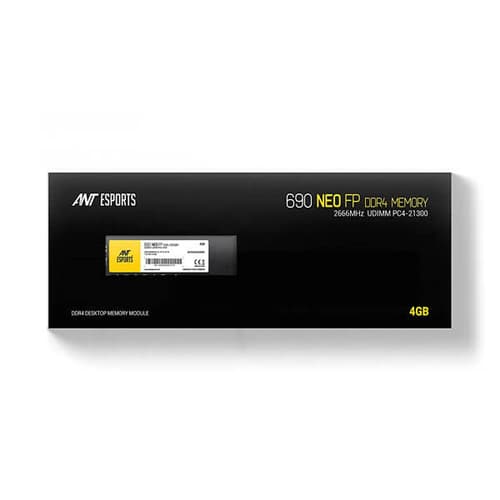 Ant Esports 690 Neo FP 4GB (4GBx1) DDR4 2666MHz Desktop RAM
